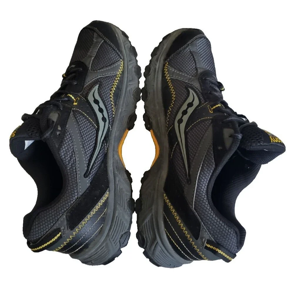 Saucony Men's Grid Raptor TR S25283-1 Gray Running Shoes Sneakers Size 9.5